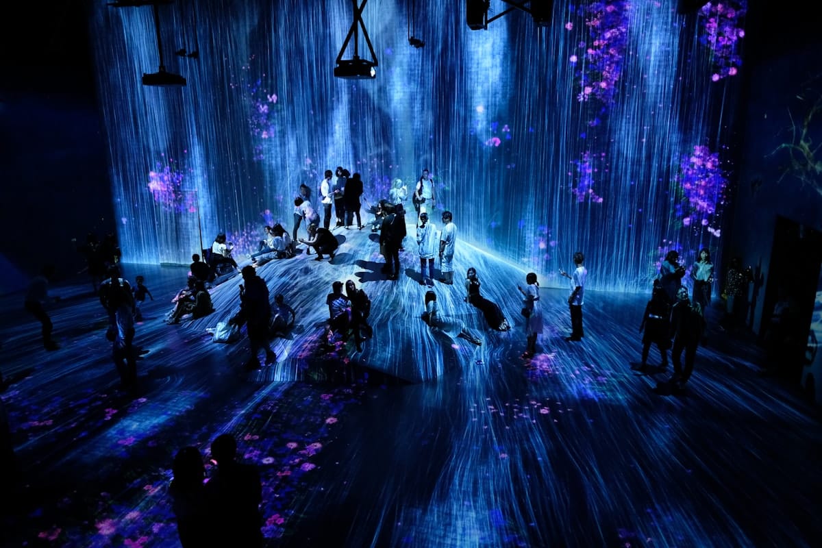 teamLab Planets Toyosu Tokyo immersieve lichtervaring